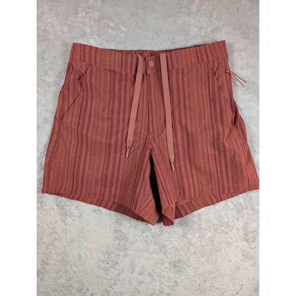 VRST Resort Swim Trunks Shorts Mens Small Red Slim Fit Stretch Mesh Lined Pool - Picture 1 of 11